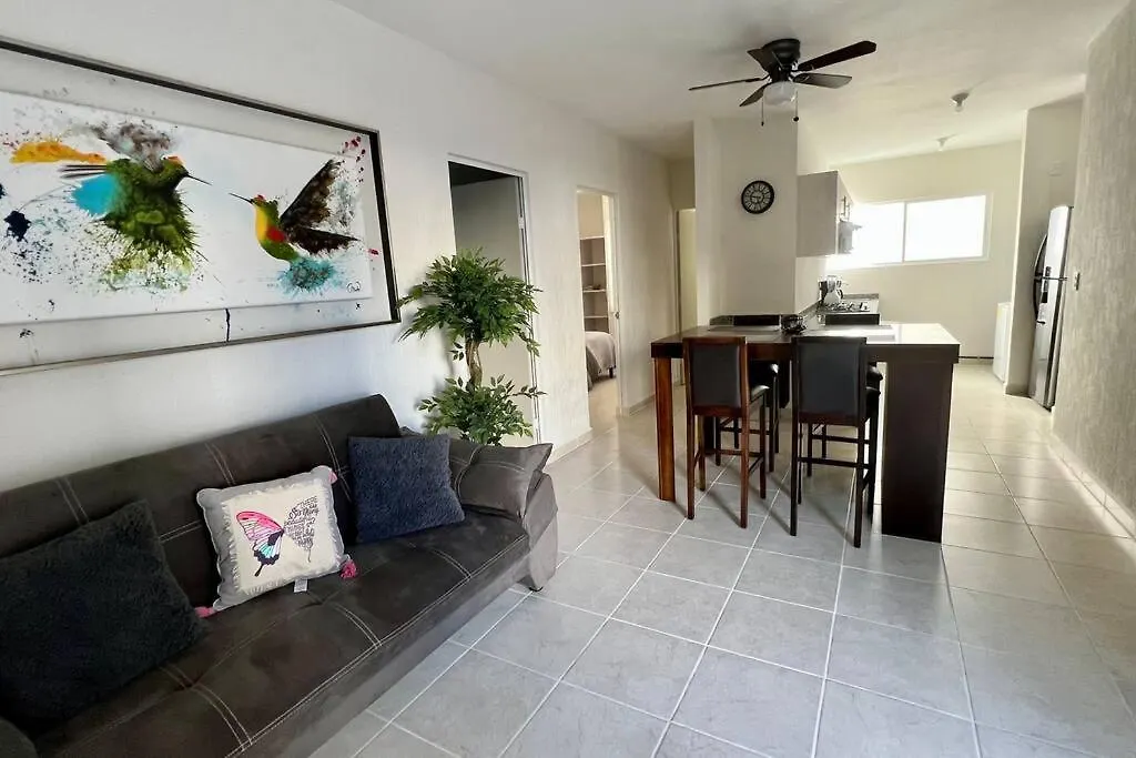 Apartment Comodo Apartamento En Planta Baja, Alberca A 20 Pasos, Modelo Ano 2023 Playa del Carmen